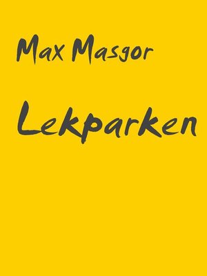 cover image of Lekparken